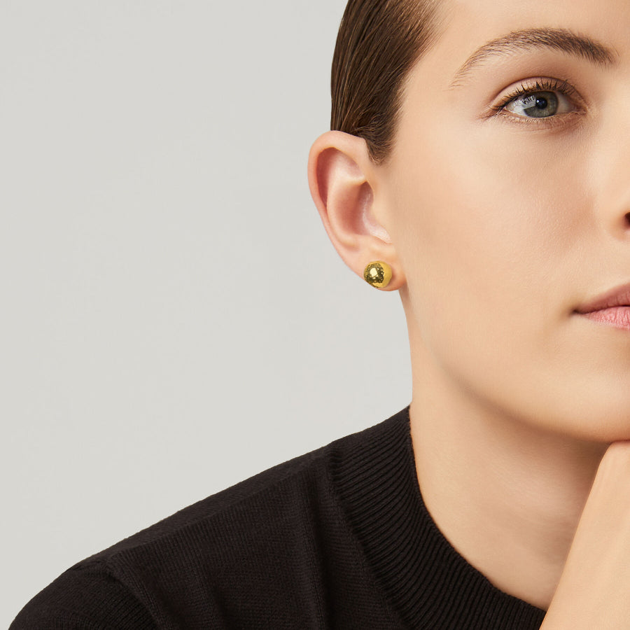 Orecchini Donna Giovanni Raspini Argento Dorato 925 Palline Mini Bowl 10595